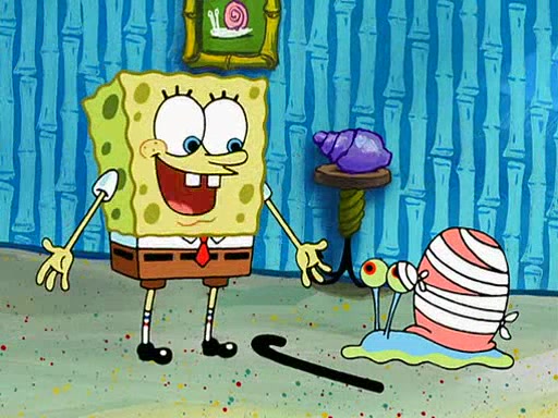 033b | Gary Takes a Bath | SpongeBob Captures