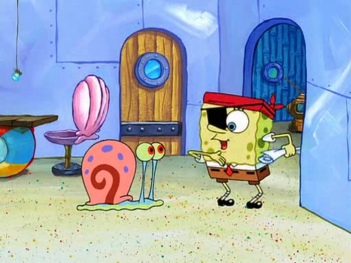 033b | Gary Takes a Bath | SpongeBob Captures