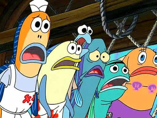 040b | Sandy, SpongeBob, and the Worm | SpongeBob Captures