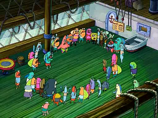 040b | Sandy, SpongeBob, and the Worm | SpongeBob Captures